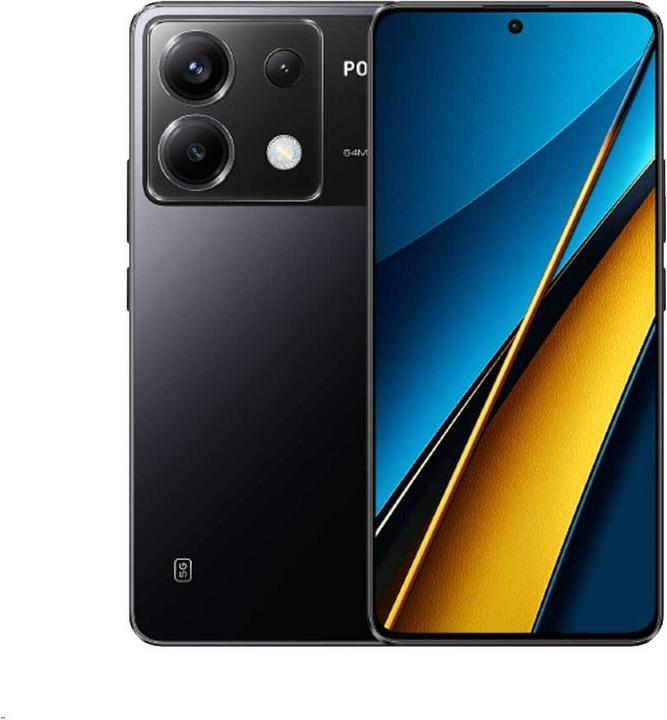 Produktbild Xiaomi Poco X6 (256 GB, Black, 6.67", Dual SIM, 64 Mpx, 5G)