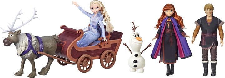 Actual product image Hasbro Disney Frozen 2 Elsa, Anna, Kristoff, Olaf und Sven