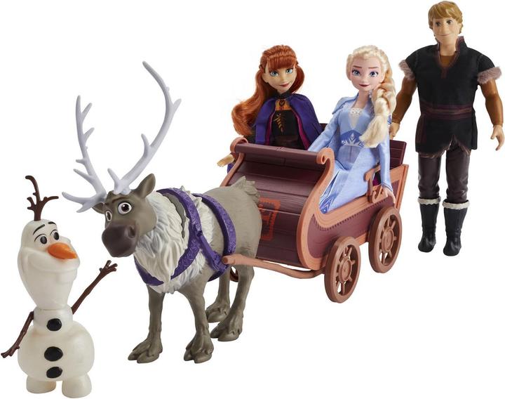 Actual product image Hasbro Disney Frozen 2 Elsa, Anna, Kristoff, Olaf und Sven