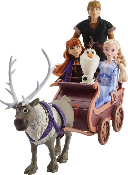 Actual product image Hasbro Disney Frozen 2 Elsa, Anna, Kristoff, Olaf und Sven
