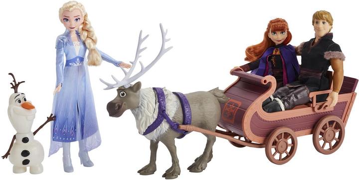 Actual product image Hasbro Disney Frozen 2 Elsa, Anna, Kristoff, Olaf und Sven