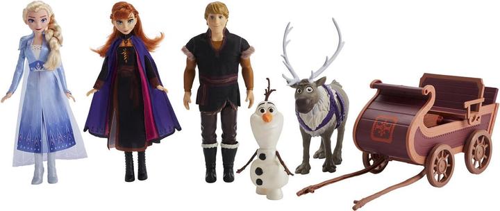 Actual product image Hasbro Disney Frozen 2 Elsa, Anna, Kristoff, Olaf und Sven