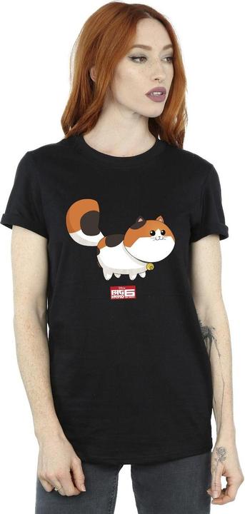 Immagine prodotto Disney Big Hero 6 Baymax Kitten Pose Maglietta Ampia Donna (M)
