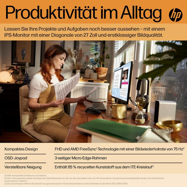 Produktbild HP V27i G5 (1920 x 1080 Pixel, 27")