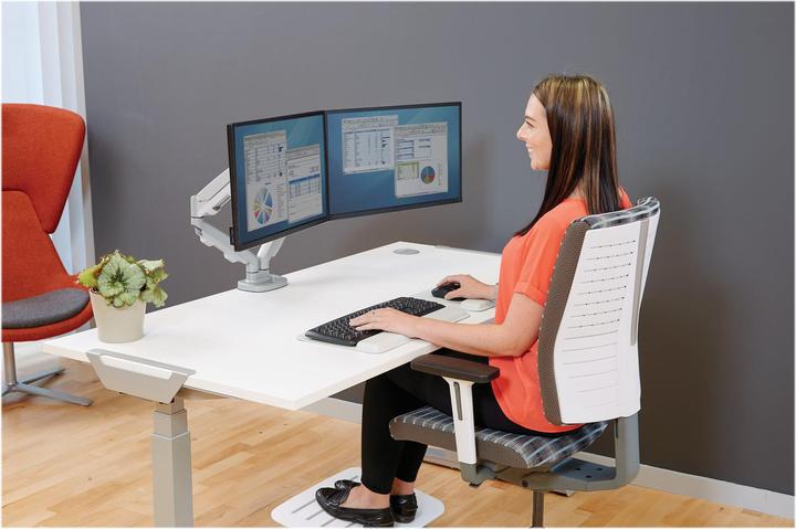 Produktbild Fellowes Eppa Doppel Monitorarm (Tisch, 30")
