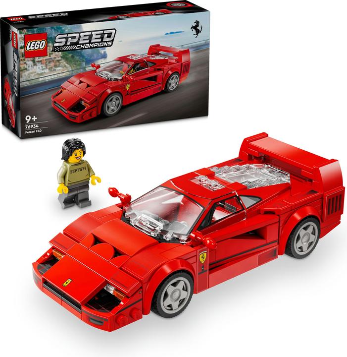 Produktbild LEGO Ferrari F40 Supersportwagen (76934, LEGO Speed Champions)
