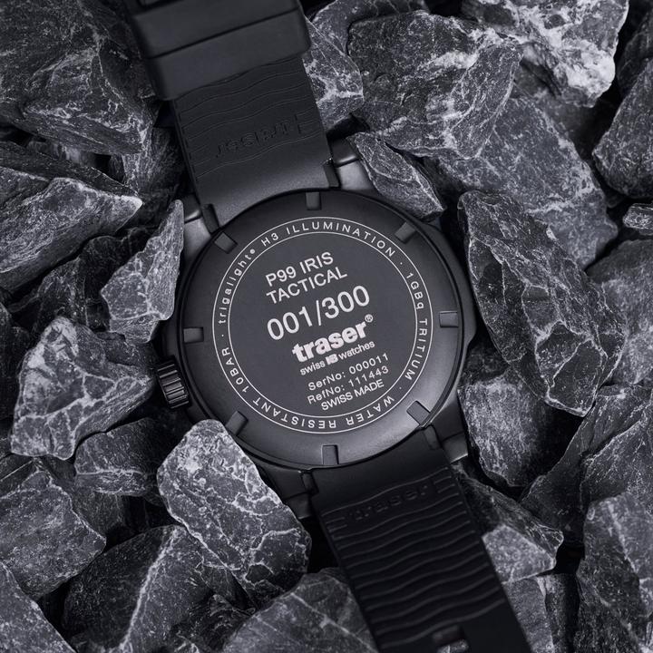 Produktbild Traser H3 111461 Herrenuhr P99 Iris Tactical Limited Edition 50mm 10ATM