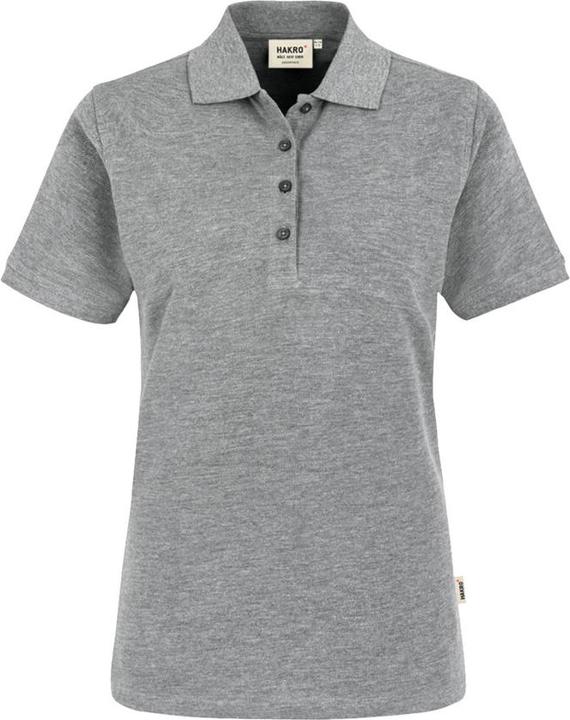 Actual product image Hakro Ladies Polo Shirt CLASSIC 110 grey size L (L)