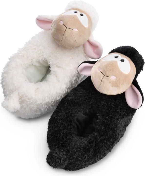 Actual product image NICI 49926 Slippers Sheep Wool*y Gang size 38-41 (L) GREEN (38, 39, 40, 41)