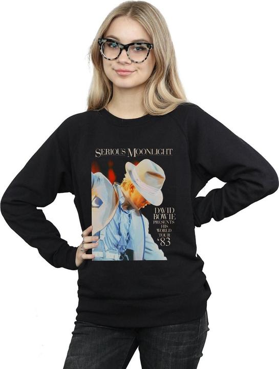 Produktbild David Bowie Serious Moonlight Sweatshirt (M)