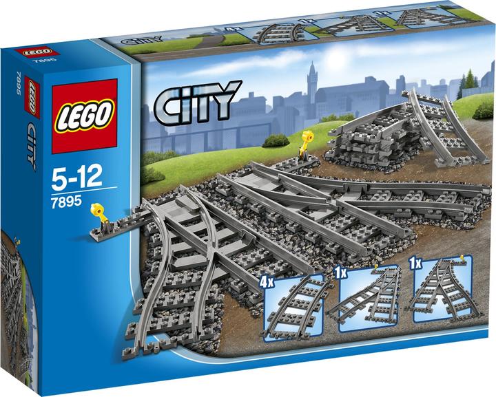 LEGO City Weichen (7895, LEGO City)