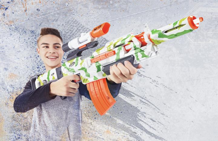 Actual product image Nerf Modulus BattleCamo Blaster