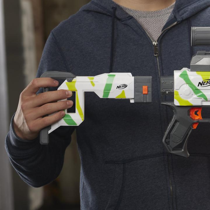Actual product image Nerf Modulus BattleCamo Blaster