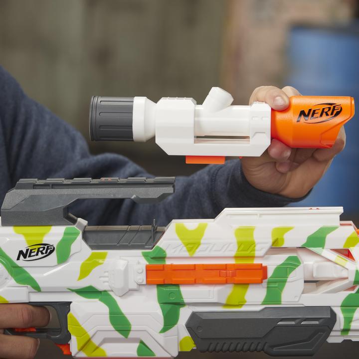 Actual product image Nerf Modulus BattleCamo Blaster