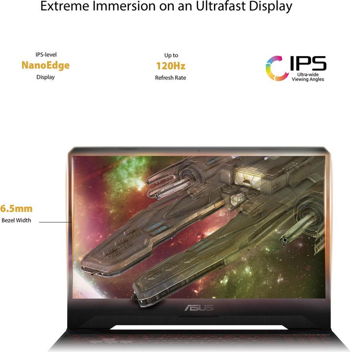 Actual product image ASUS TUF Gaming FX705DU-AU075T (17.30", AMD Ryzen 7 3750H, 16 GB, 512 GB, CH)