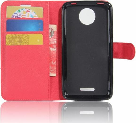 Produktbild MU Classic Lederhülle mit Litchitextur (Motorola Moto C Plus)