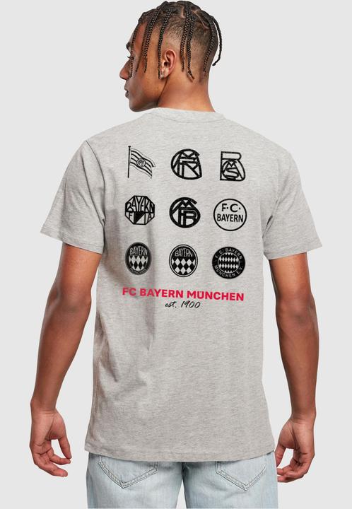 Produktbild FC Bayern München Logo History T-Shirt Round Neck - 112145 (L)