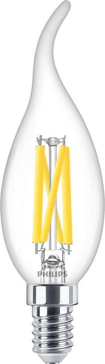 Produktbild Philips Professional MST LEDcandle 3,4-40W/927 E14 klar Kerze 470lm DIMTONE windst. D,4kWh/1000 (E14, 3.40 W, 470 lm, 1 x, D)