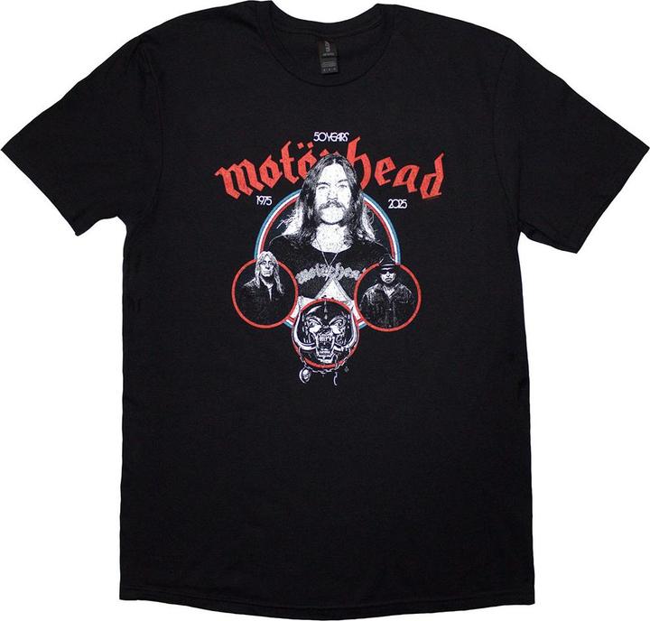 Motorhead 50 Years Band Circles