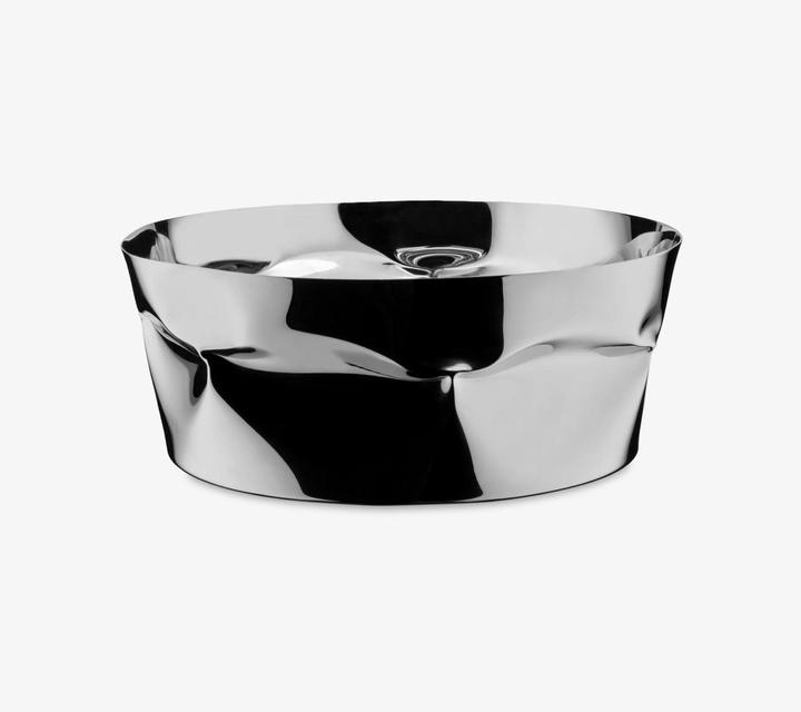 Actual product image Alessi COMPRESSIONI bowl silver-coloured (24.50 cm)
