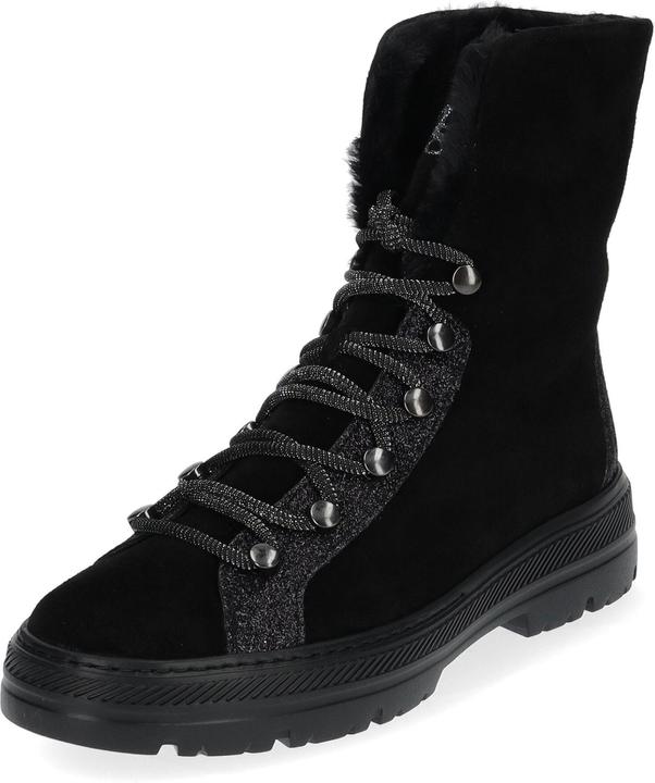 Glitter Fine Black 014, Morbido camoscio