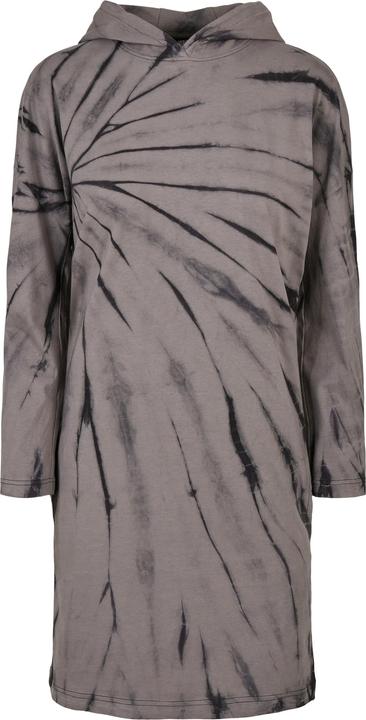 Actual product image Urban Classics Ladies Oversized Tie Dye Hoody Dress (XS)
