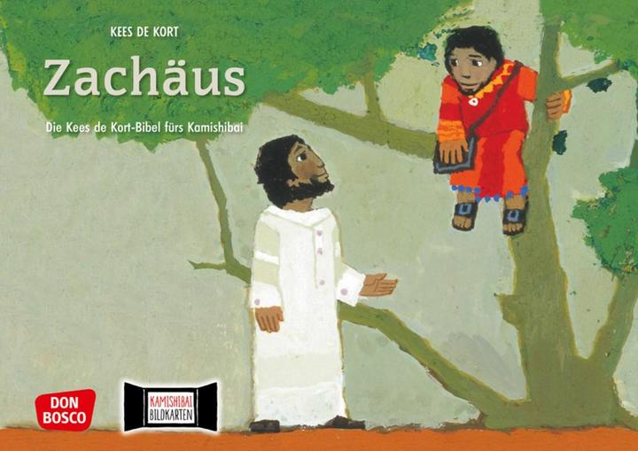 Produktbild Zachäus. Kamishibai Bildkartenset (Deutsch, Kees de Kort, 2021)
