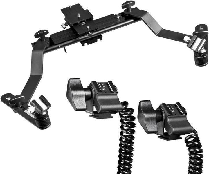 Image du produit Walimex Macro rail de flash Pro avec câble Y Canon (Support de flash)