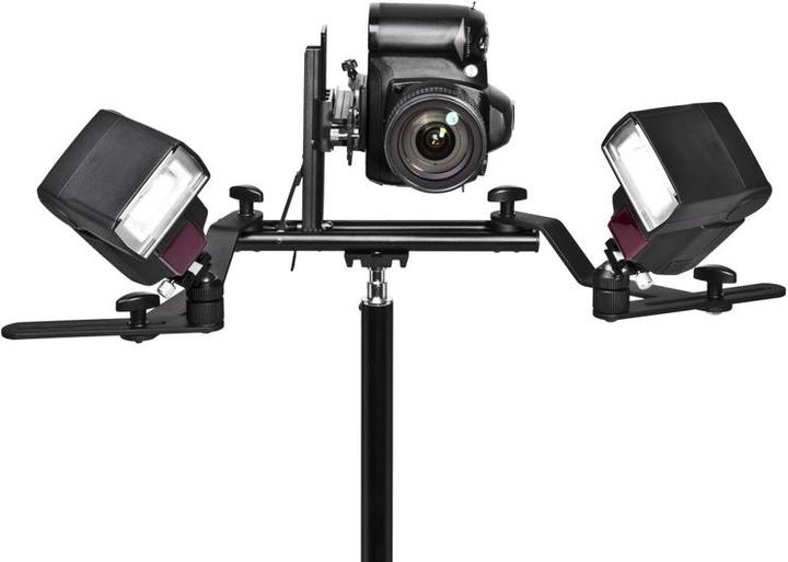 Image du produit Walimex Macro rail de flash Pro avec câble Y Canon (Support de flash)