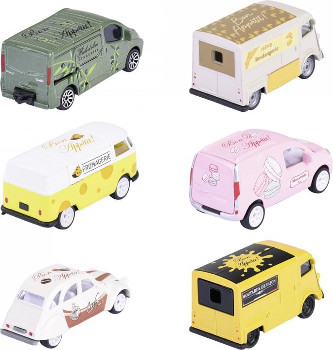 Majorette French Touch Deluxe Cars, 6-sort.