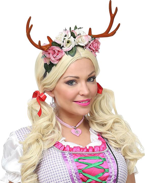 Actual product image Widmann Hairband deer antlers