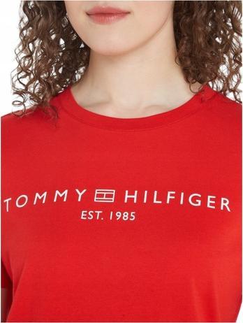 Actual product image Tommy Hilfiger Reg Corp Logo C-Nk Ss (S)