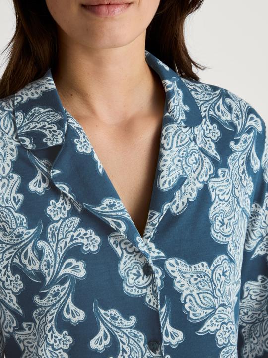 Actual product image Calida Favourites Botanic Langarmshirt, durchgeknöpft (L)