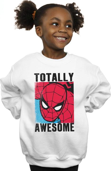 Image du produit - Sweat SPIDER-MAN TOTALLY AWESOME - Fille (140, 146)