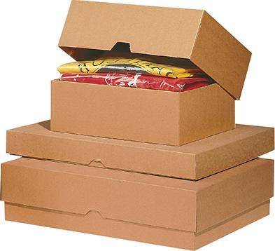 Actual product image Transpak Trans-pak slip lid cardboard box brown 302 x 213 x 80 mm A4 2-piece (2 x)