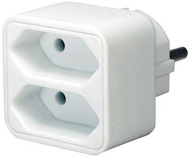 Actual product image Brennenstuhl Adapter plug Euro 4 (CEE 7/16, 4 x)