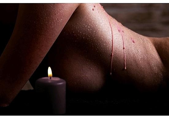 Actual product image Ouch! Wax Play Candle - Chocolate Scented