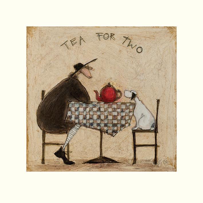 Actual product image Sam Toft Tea For Two Print (40 x 40 cm)
