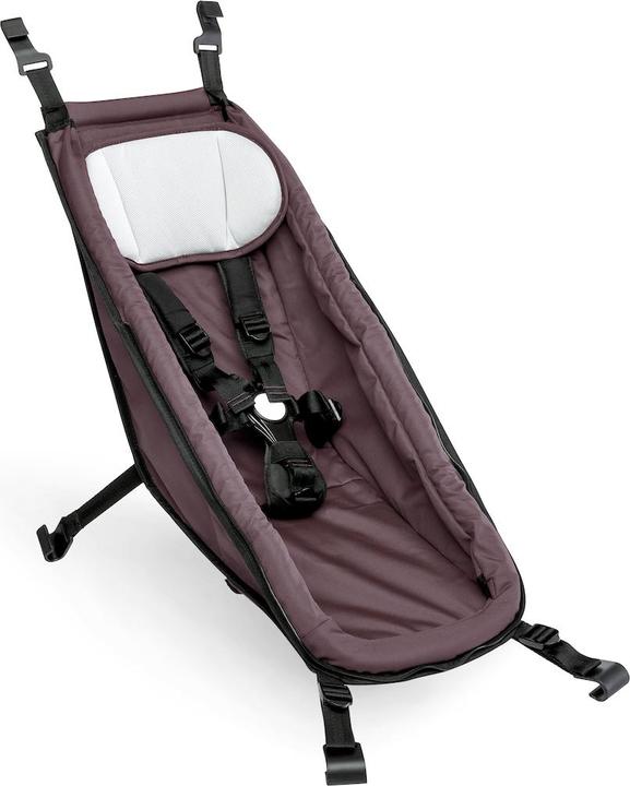 Produktbild Croozer Kid Vaaya 2 Baby Bundle - Farbe: Blossom Red