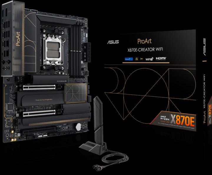 Produktbild ASUS ProArt X870E-CREATOR WIFI (AM5, AMD X870E, ATX)