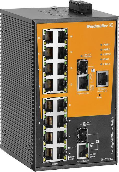 Weidmüller IE-SW-AL18M-16TX-2GC (18 Ports)