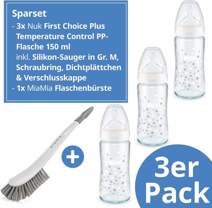 Actual product image NUK Baby bottle set (240 ml)