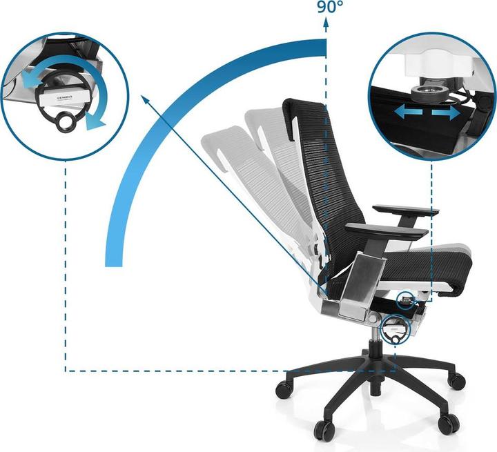 Actual product image Hjh Office Genidia Smart White cm