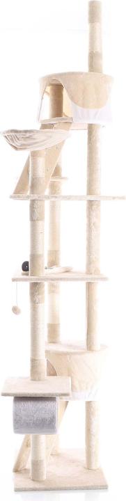 Produktbild Wiltec Katzenkratzbaum (260 cm, beige/weiss)