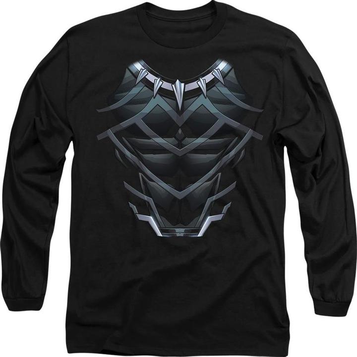 Actual product image Black Unisex Adult Costume T-Shirt (L)