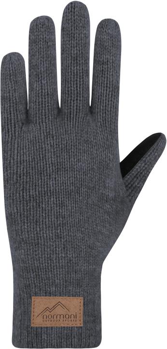 Produktbild Normani Damen Merino Strick-Fingerhandschuhe mit Schafleder „Nakara" - 9643 (8)