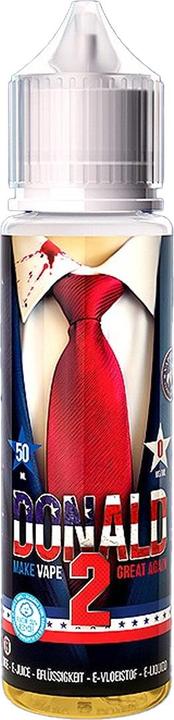 Actual product image Swoke Donald 2 50/75ml shortfill (Vanilla)