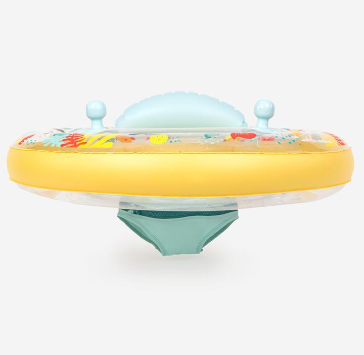 Actual product image Nabaiji Schwimmsitz Baby mit Griffen 7–15 kg - Allfish gelb
