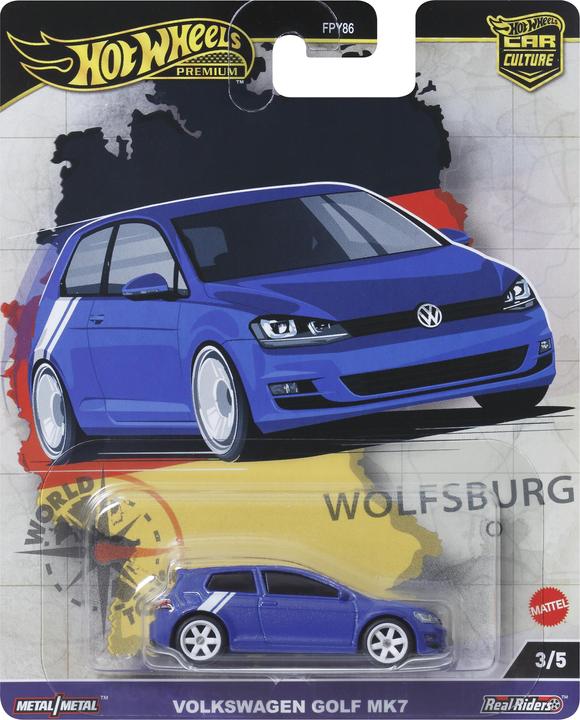 Produktbild Mattel Hrv79 Hw Volkswagen Golf Mk7