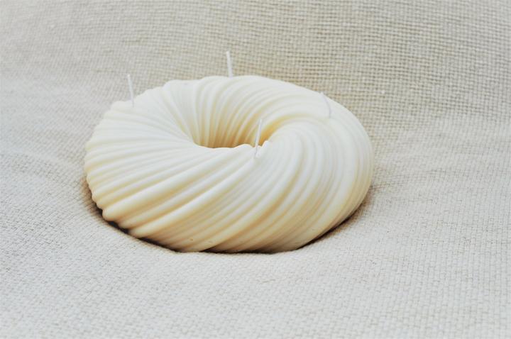 Actual product image Santabarbara Interior Design Multi-wick candle Pure 20 x 20 cm, Crème (1 pcs.)